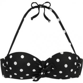 Bikini LASCANA negro y blanco