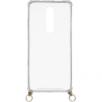 Funda Silicona Transparente con Colgante para Redmi K30