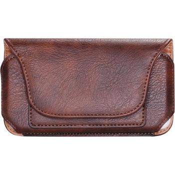 KISSCASE Vintage‑Stil PU Leder Tasche mit Schultergurt – Kompatibel: iPhone 11, 11 Pro, XR, XS, X, 6/6 S, 7, 8 Plus (5,1‑6,3 )