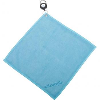 Serviette de Golf avec Corde Télescopique en Coton - Nettoyage des Clubs, Trois Couleurs