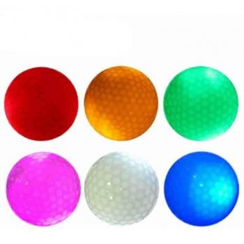 Pelota Luminosa de Golf de Goma Sintética