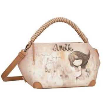 Anekke Schultertasche im Naturlook