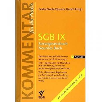 SGB IX - Sozialgesetzbuch Neuntes Buch: Rehabilitation und Teilhabe behinderter Menschen
