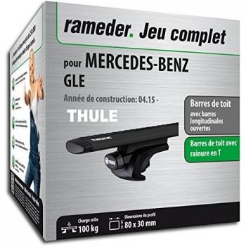 Rameder Pack, Barres de Toit WingBar Evo Compatible avec Mercedes-Benz GLE (118346-13966-26-FR)