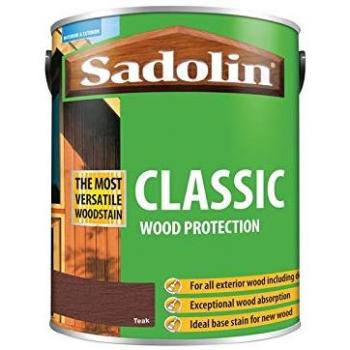 Sadolin Classic Wood Protection Woodstain Teak 5l