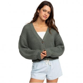 Roxy Sundaze Damen Strickjacke Agave Green