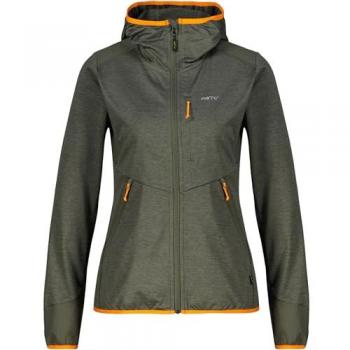 Meru Silkeborg W Felpa Pile Donna Green Orange I48 D42