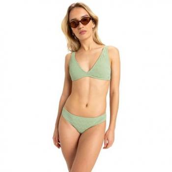 Bikini Roxy Current Coolness Tri Hiptr M Verde Chiaro