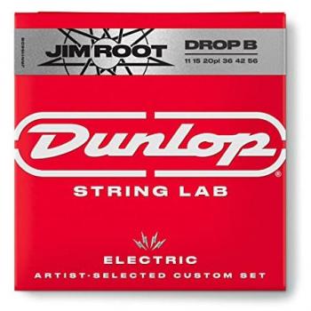 Jim Dunlop Jeu Électrique Jim Root Signature 11-56 Drop B