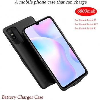 6800mAh External Battery for Xiaomi Redmi 9A