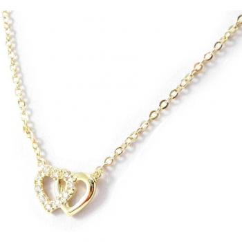 Lily's Treasures Gold-Plated 'Tendres Moitiées' Necklace