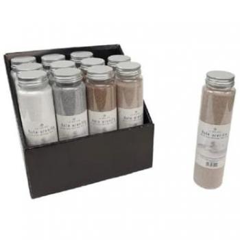 Tarros Multicolor con Arena – Set de 12 Unidades