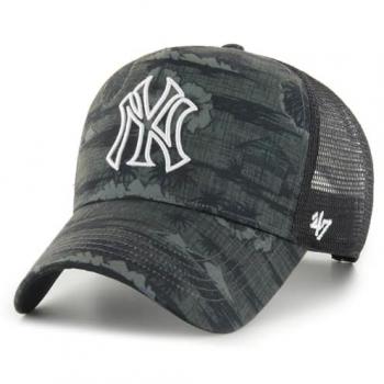 47 Brand Grau‑Trucker Cap – One Size (Yankees MLB Fiji Offside)