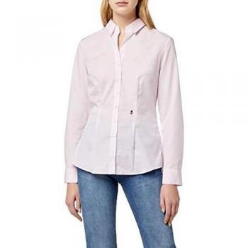 Tessera di seta Schwarze Rose Camicia femminile rosa