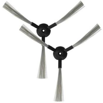 Cleantouch Dual Side Brush Set for Klarstein Robot Vacuum – Grey/Black