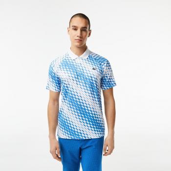 Polo Lacoste Sport - Hombre Regular Fit Piqué Blanco