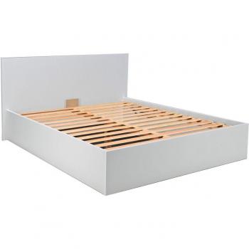 Lit coffre Weber 180x200 cm blanc