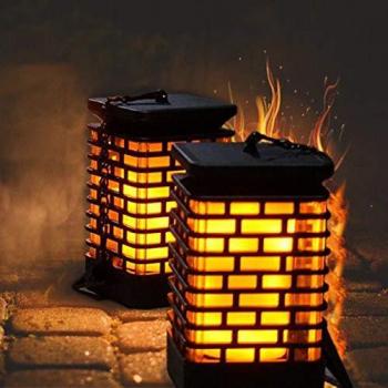 Premium Solar Outdoor Garden Lights with 99 LEDs - 2 Pack