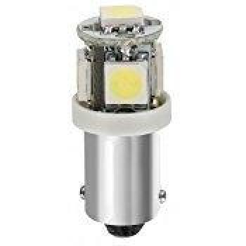 Lámpara T4W Hyper LED Blanco 24/28V 5SMD 3 Chip BA95S (Bolsa 20 unidades)