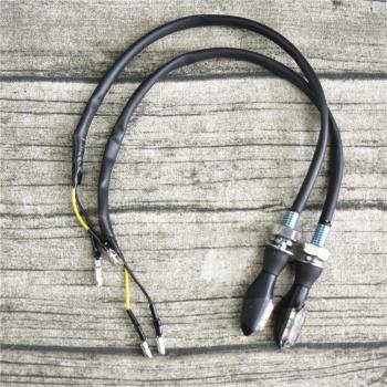 Mini LED Motorcycle Turn Signal Light - 2pcs