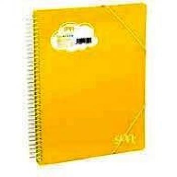 C. 20F ARCHIVEX SOFT C/GOM+ESP PP A4 AMARILLO