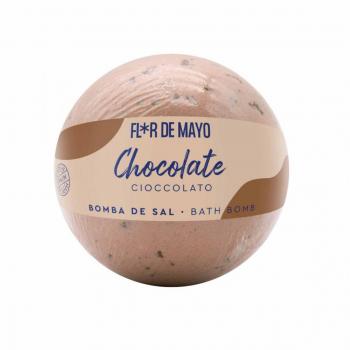 Flor de mayo chocolate en bomba de baño 200 g