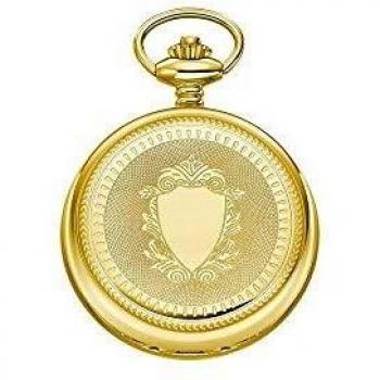 Festina F2029-1 Savonette Gold Pocket Watch with Chain