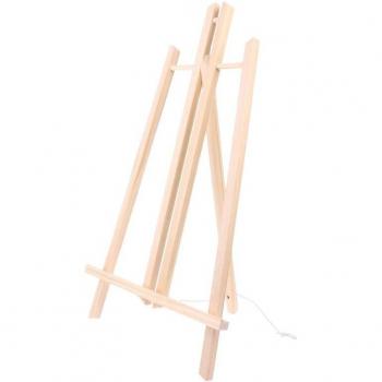 Artistic Wood Easel for Exhibition and Studio Use