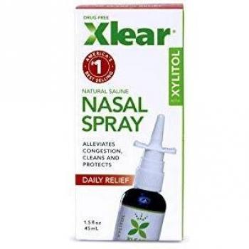 Xlear Natural Saline Nasal Spray - Daily Relief 1.5 fl oz Spray
