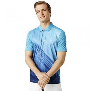 Oakley Elite Ellipse Golf Polo – Bleu Storm – L