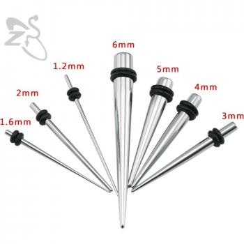 Pendientes Expansores de Acero Inoxidable