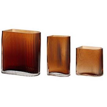 Hubsch Modern Glass Sphere Vase