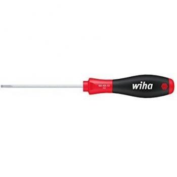 Wiha Schraubendreher SoftFinish® Schlitz mit Rundklinge für tiefliegende Schrauben 3,0 mm x 200 mm