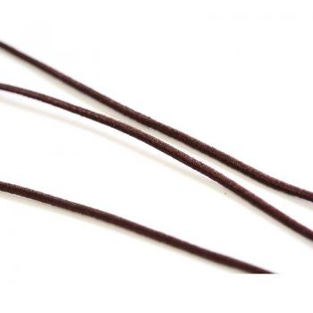 Cordon élastique 1 mm 1 m chocolat
