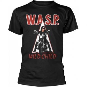 W.A.S.P Unisex Wild Kind T-Shirt L zwart