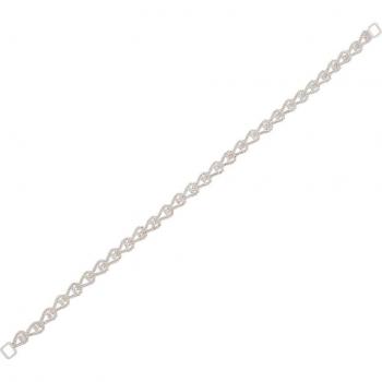 Fajín Dama de Honor Plata Strass