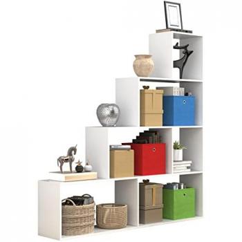 VCM Standregal Holz Regal Raumteiler Standregal Bücher Dubila L, 1-tlg