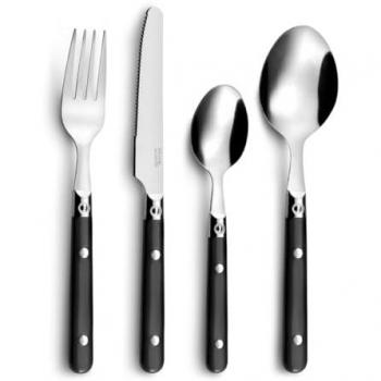 Set de Cubiertos Amefa Saxo Metal Bicolor 16 Piezas