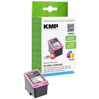 KMP Druckerpatrone ersetzt HP 305XL, 3YM63AE Kompatibel Cyan, Magenta, Gelb H96CX 1772,4030