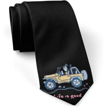 Corbata Masculina Estilo Pavo Real