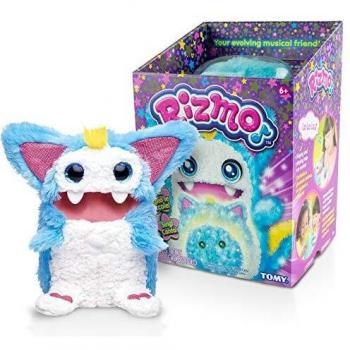 RIZMO Interactive Evolving Musical Plush Toy Blue Aqua