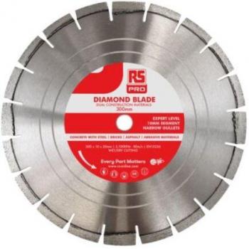 Disco de corte RS PRO de diamante para asfalto y materiales duros
