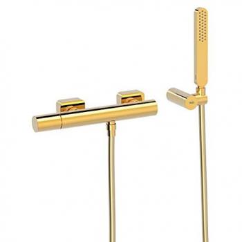 Muro‑Ducha Oro 24K Grifo Monomando – Referencia 20016701OR
