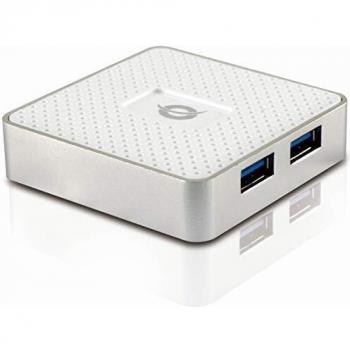 Hubbies 4xUSB 3.0 – Conceptronic (Blanc)