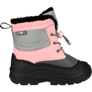 Stivali Invernali Snow Flake Rosa e Nero per Bambini - 34