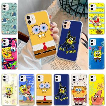 Pokrowiec SpongeBob dla Samsung A04 A14 A23 A34 A54 M23 M33 M52 M53 Realme 10 9 C30S C35 C55 VIVO Y02S Y21 Y51 X80 Pro