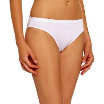 Culottes Femme Coton Bio Blanc T48/50 - Le Lot de 2