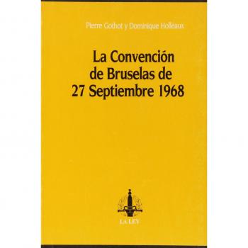 Convención de Bruselas de 27 de septiembre de 1968, la