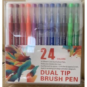 Marcadores de acuarela para dibujo y pintura