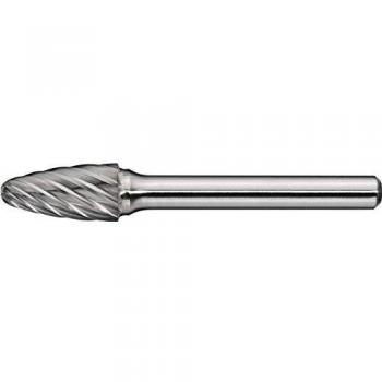 Fresa RBF Inox D.6mm L.18mm Gambo D.6mm Zincato Fine